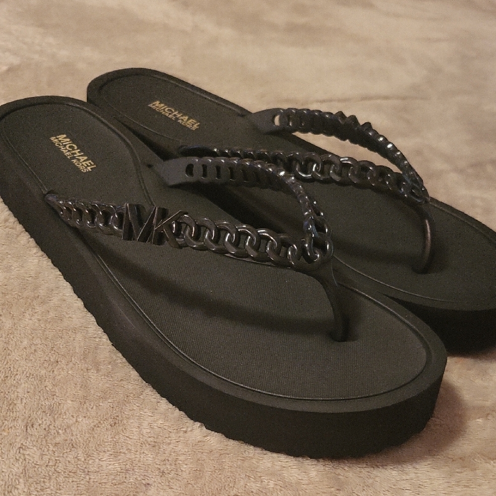 Michael Kors Black Women's Sandals